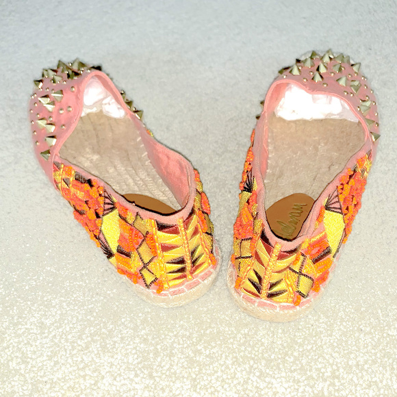 Sam Edelman Linsley Embellished Espadrille Flat - Picture 6 of 8